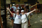 Jill and Mikhal welcoming the group to Manuel Antonio National Park